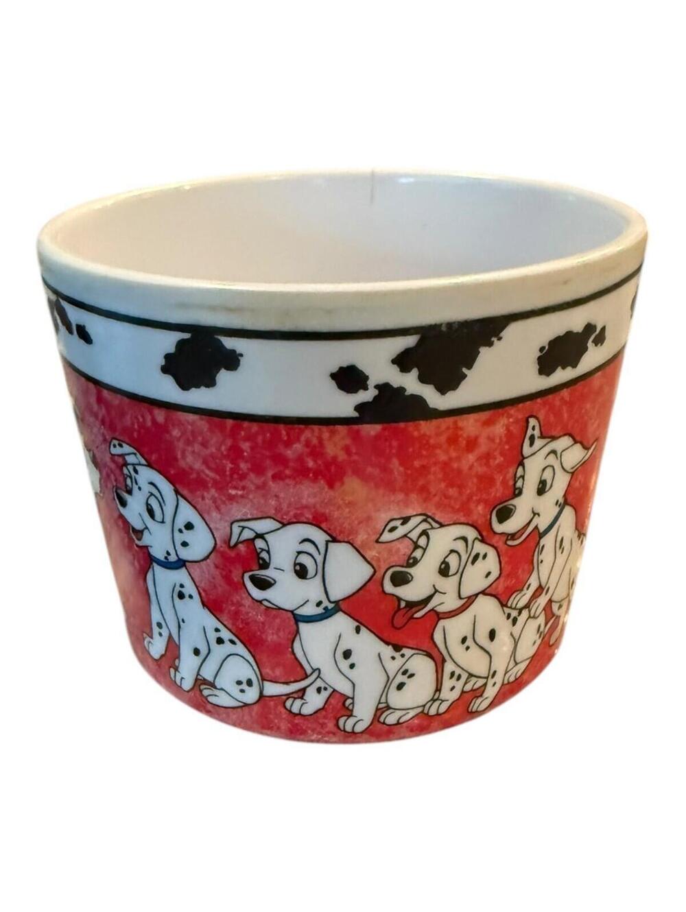 Vintage Zak Designs Disney 101 Dalmatians Puppies Kids Coffee Plastic Cup Mug - Picture 2 of 5